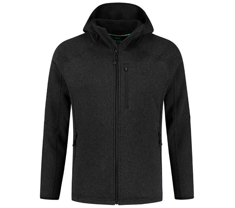 Levně Korda mikina kore polar fleece jacket black - xl