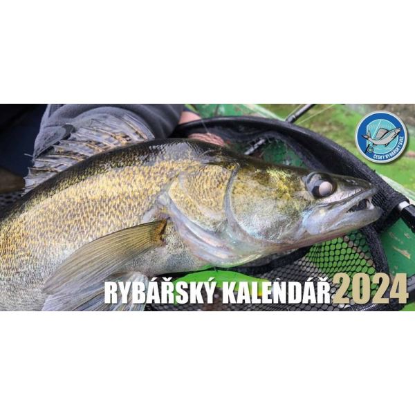 ČRS Stolní Rybářský Kalendář Na Rok 2024
