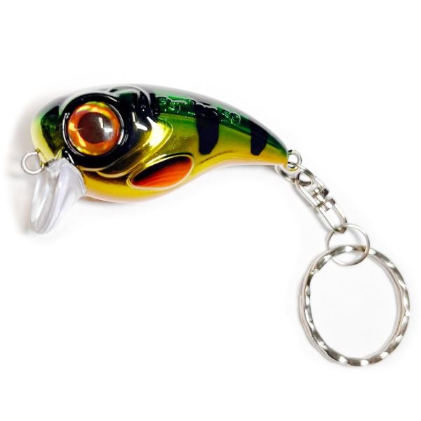 Spro Klíčenka Key Ring Fat Iris 50 Chrome Perch