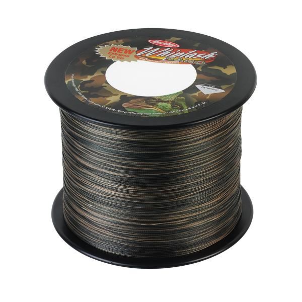 Berkley Splétaná Šňůra WHIPLASH Camo Průměr 0,28 mm / Nosnost 46,9 kg