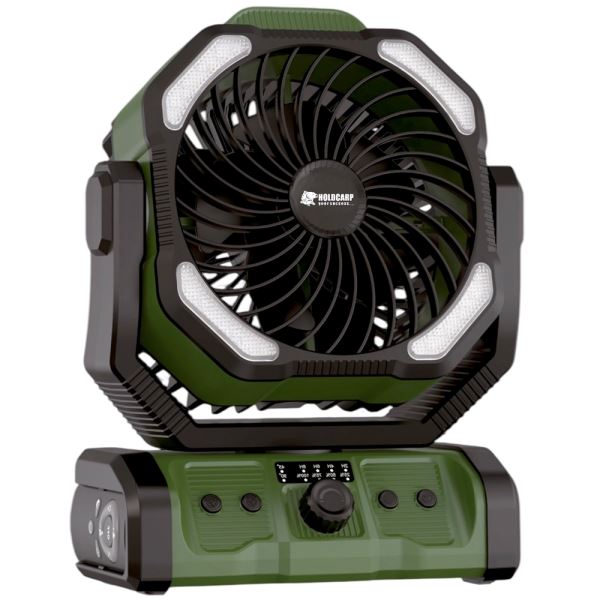 Holdcarp Větrák Rechargeable DoubleMotor Fan