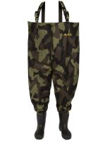 Avid Carp Prsačky Distortion Camo Chest Waders