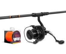 Delphin Spodový Set SPODCarp Prut 3,6 m 5 lb + Naviják Corzar 3T + Šňůra 0,14 mm