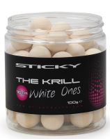 Sticky Baits Plovoucí Boilies The Krill Pop-Ups White Ones 100 g - 14 mm