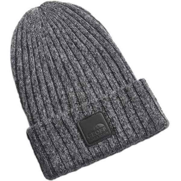 Geoff Anderson Čepice WizWool Njal Beanie Šedá