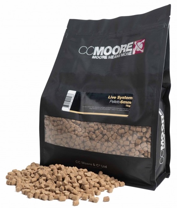 Levně Cc moore pelety live system - 1 kg 3 mm
