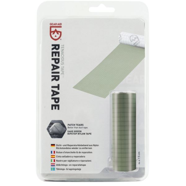 Saenger Záplatová Páska Zelená Ripstop