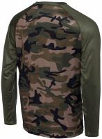 Prologic Triko UV Camo Long Sleeve T Shirt Camo Green (2)