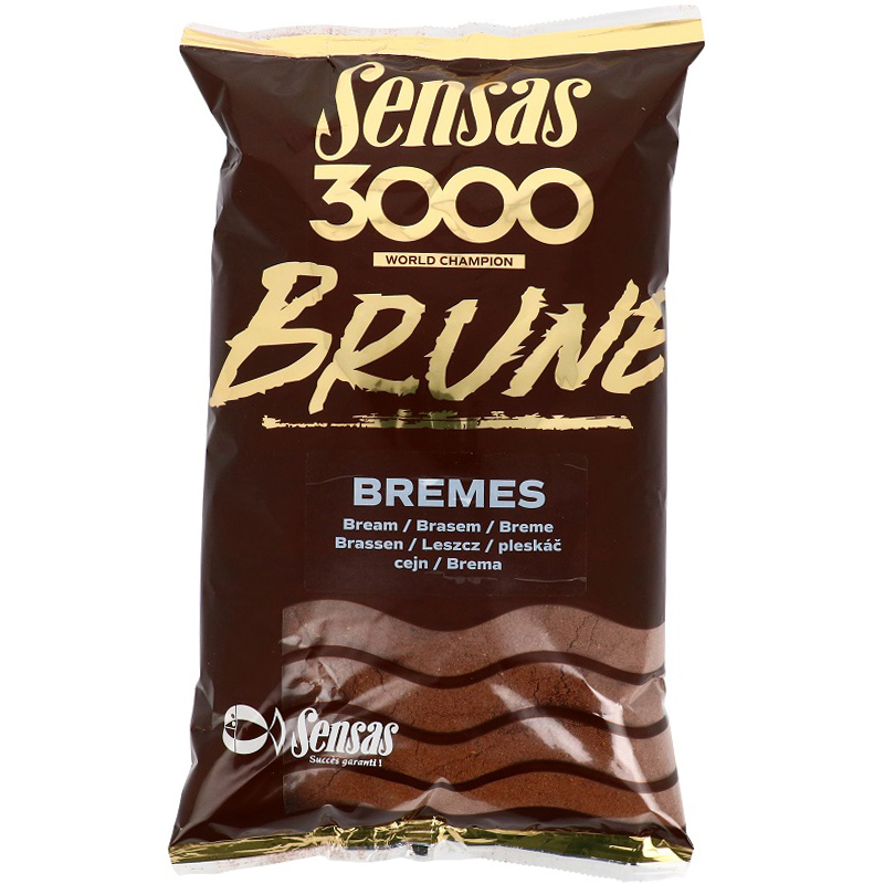 Levně Sensas krmítková směs 3000 brown 1 kg-bremes