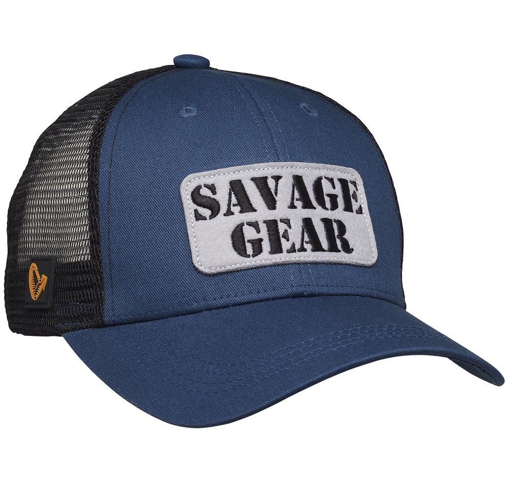 Savage gear kšiltovka logo badge cap one size teal blue