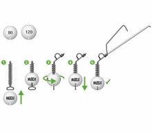 Madcat Golf Ball Jig System Anti Snag (1)