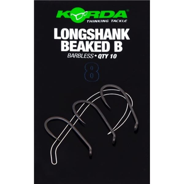 Korda Háčky Longshank Beaked Barbless 10 ks