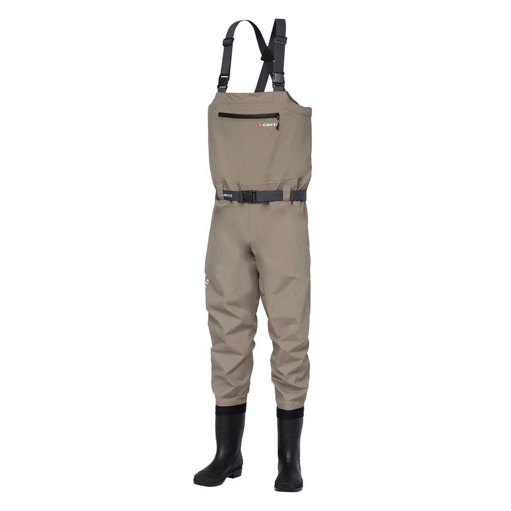 Greys brodící kalhoty prodyšné fin breathable bootfoot waders - xl 44-45 9/10