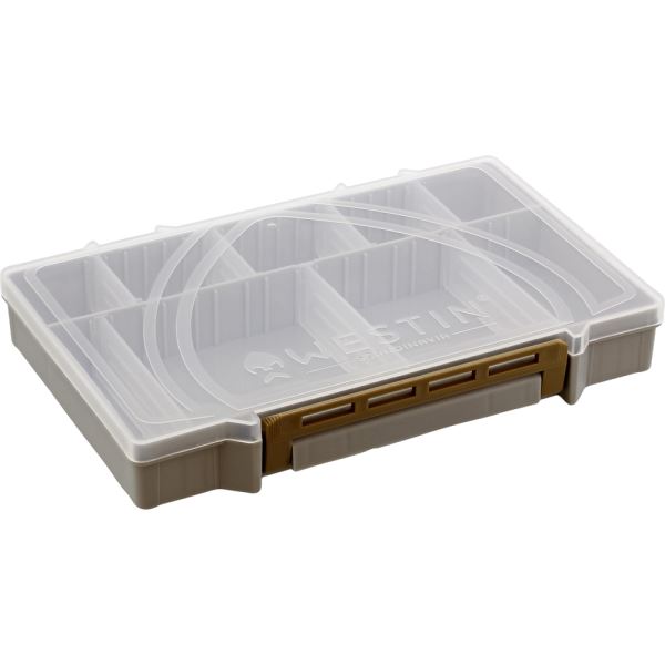 Westin Krabička W3 Tackle Box Grey/Clear S2 25 x 16,5 x 3,6 cm