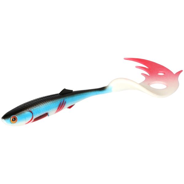 Mikado Gumová Nástraha Sicario Pike Tail Bleeding Blue Balení