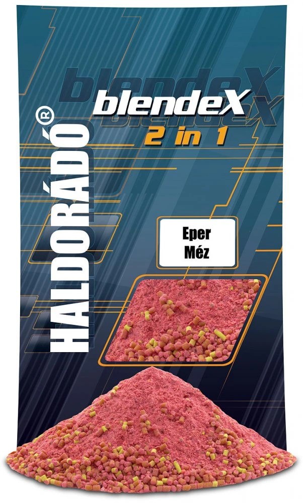 Haldorádó krmítková směs blendex 2in1 800 g - jahoda med