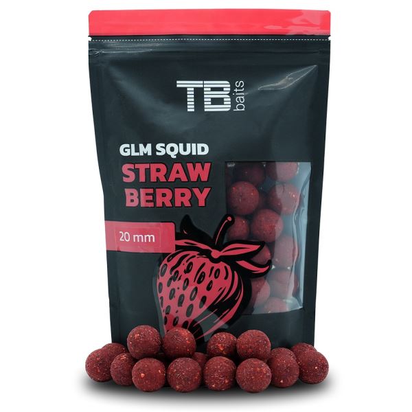 TB Baits Boilie GLM Squid Strawberry