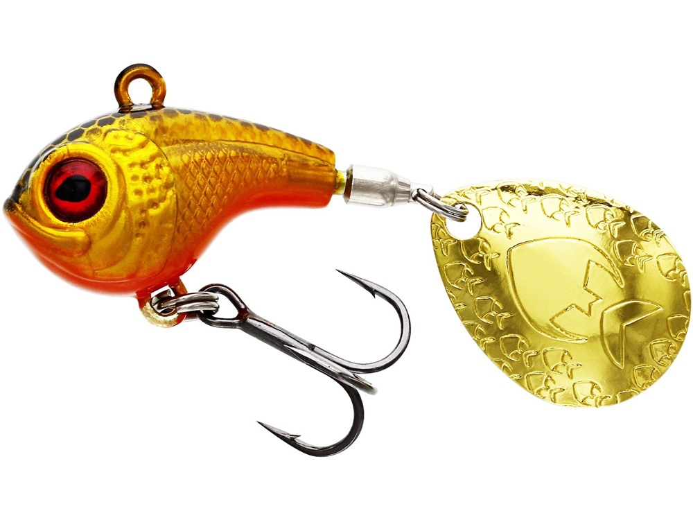 Levně Westin nástraha dropbite spin tail jig gold rush - 3,7 cm 22 g