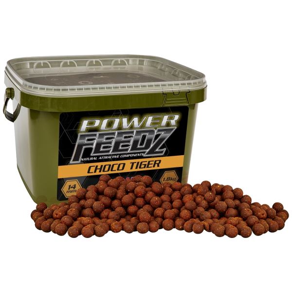 Starbaits Boilie Power Feedz Choco Tiger 1,8 kg