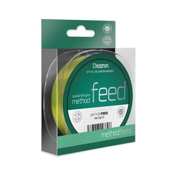 Delphin Vlasec Method Feed Fluo Žlutá 5000 m