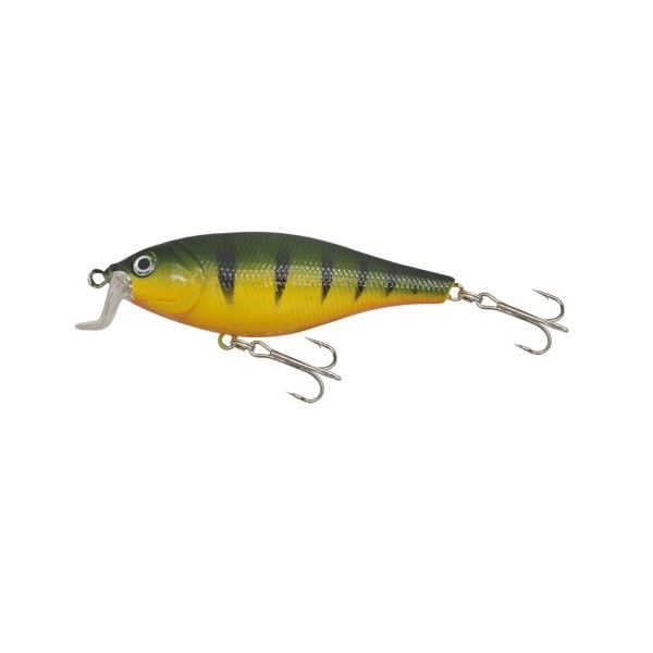 Kamasaki Wobler Fat Shad Olejovo Zelená-Žlutá 9 cm 14 g