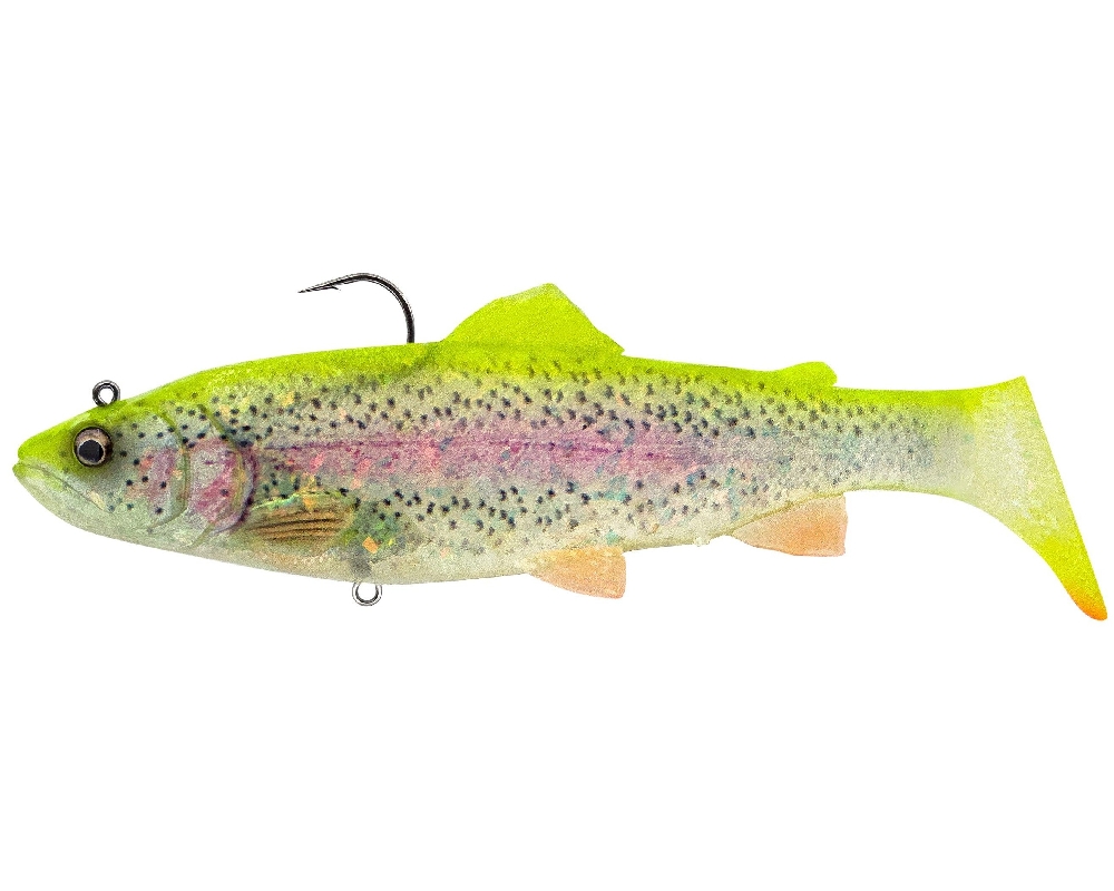 Savage gear gumová nástraha 3d trout shad clear lemon trout - 17 cm 90 g