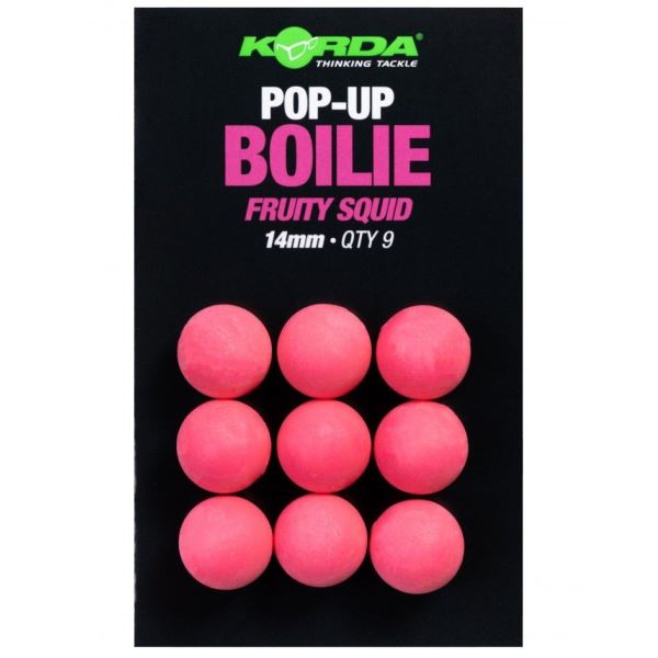 Korda Umělá Nástraha Pop Up Boilie Fruity Squid Pink