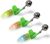 Zebco Rolnička Trophy Single Bell Triple Light Set 3 ks 16 mm