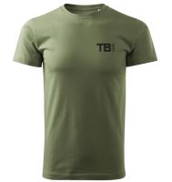 TB Baits Tričko Olive Edition (2)