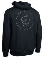 Nash Mikina Make It Happen Carp Logo Hoody Black (2)