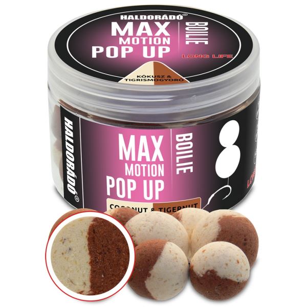 Haldorádó Plovoucí Boilies Pop-Up Max Motion 50 g 16+20 mm