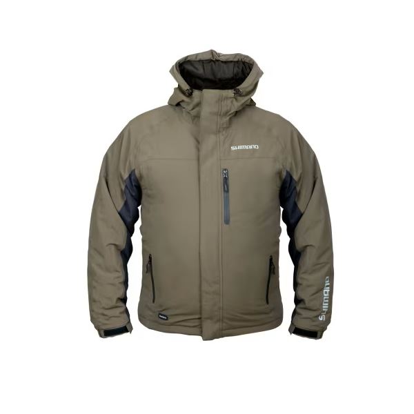 Shimano Bunda Wear Rain Jacket Padded Green