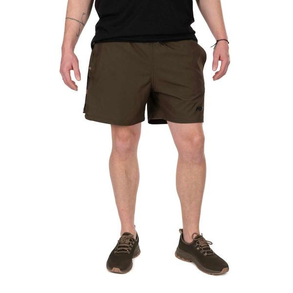 Fox Koupací Kraťasy Khaki Camo LW Swim Shorts