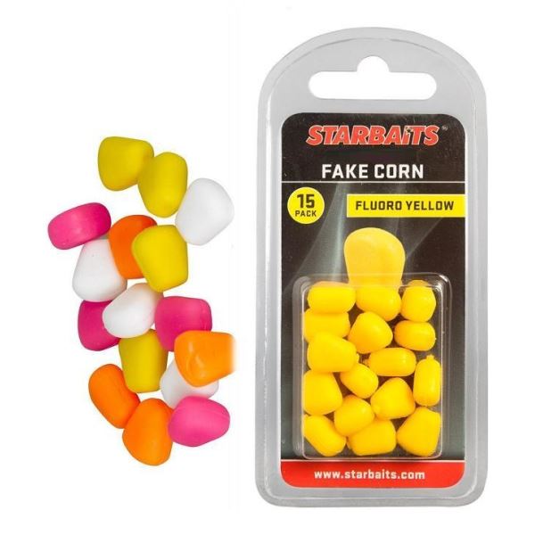 Starbaits Plovoucí Kukuřice Floating Fake Corn 15 ks