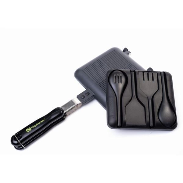 RidgeMonkey Toastovač The Classic Deep Fill Sandwich Toaster XL + Utensil