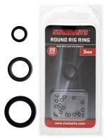 Starbaits Kroužky Kulaté Round Ring 20 ks-Velikost 3,5 mm