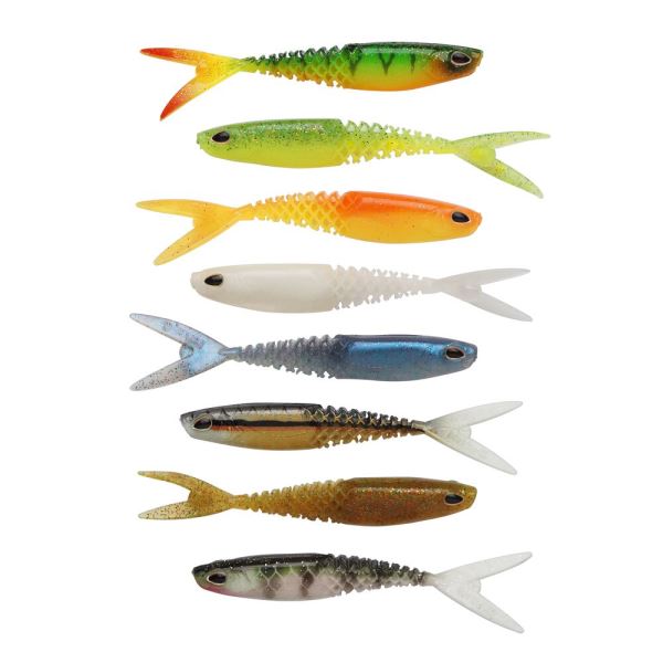 Berkley Sada Gumových Nástrah Powerbait Cullminnow Dark Water Mix