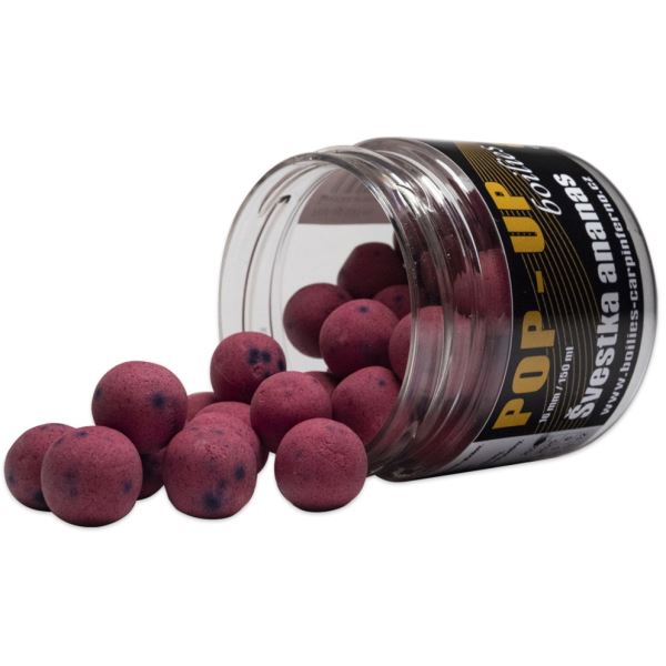 Carp Inferno Pop Up Boilies 150 ml 16 mm Ananas Švestka