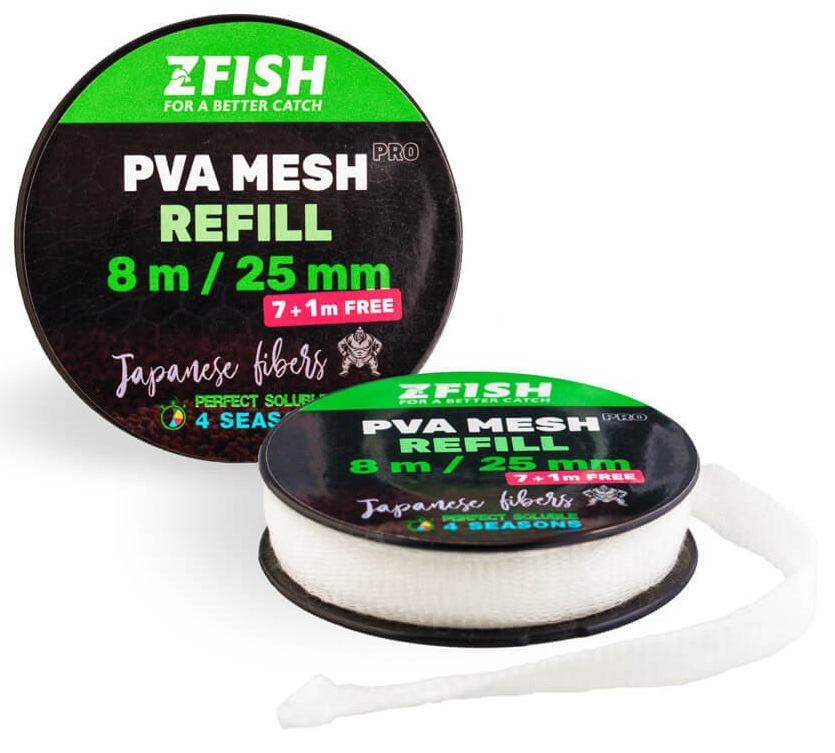 Zfish náhradní punčocha pva pro refill 8 m - 25 mm