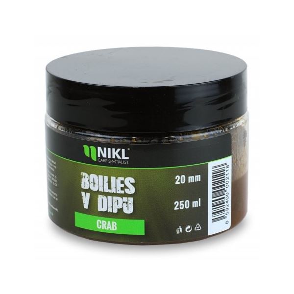 Nikl Boilies V Dipu Crab 250 g