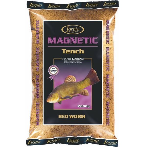 Lorpio Krmítková Směs Magnetic Tench Red Worm 2 kg