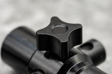 One More Cast Hrazdy Elbowz Black Anodised Aluminium 2 Rod Std 8" & 7" 2 ks (3)