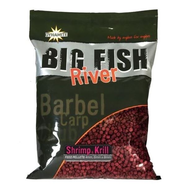 Dynamite Baits Pellets Big Fish River 1,8 kg 4/6/8 mm