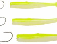 Savage Gear Gumová Nástraha Sandeel V2 Green Silver 2+1 27,5 cm 275 g (2)
