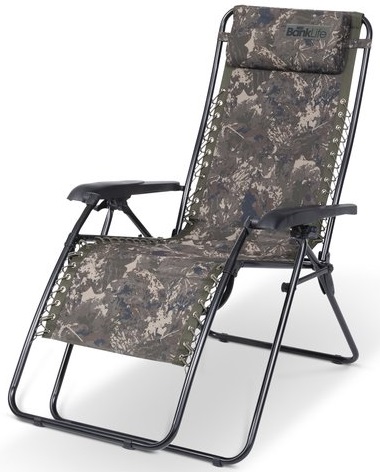 Nash křeslo bank life hi back lounger
