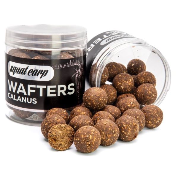 Squat Carp Vyvážené Boilies Wafters Calanus