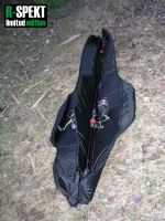 R-SPEKT Double 10´ polstrované černé pouzdro na 2 pruty (12)