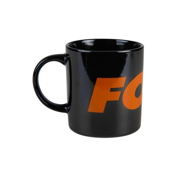 Fox Hrnek Collection Ceramic Mug Black Orange 350 ml