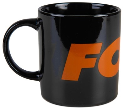 Levně Fox hrnek collection ceramic mug black orange 350 ml