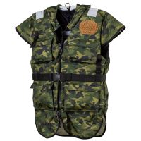 Kolibri Plovoucí Vesta Aquarius Camo Plus Fishing - Velikost XL
